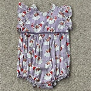 NWOT Pink Chicken purple Santa bubble